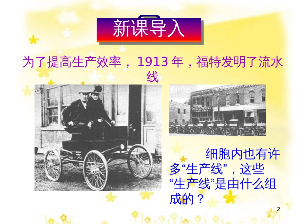 高中生物 第三章 细胞的基本结构 3.2 细胞器——系统内的分工合作课件 新人教版必修1_第2页
