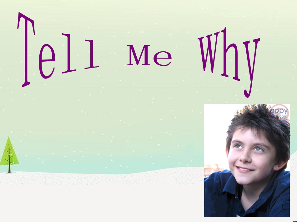 八年级音乐上册 第3单元《Tell me why》课件 花城版_第1页