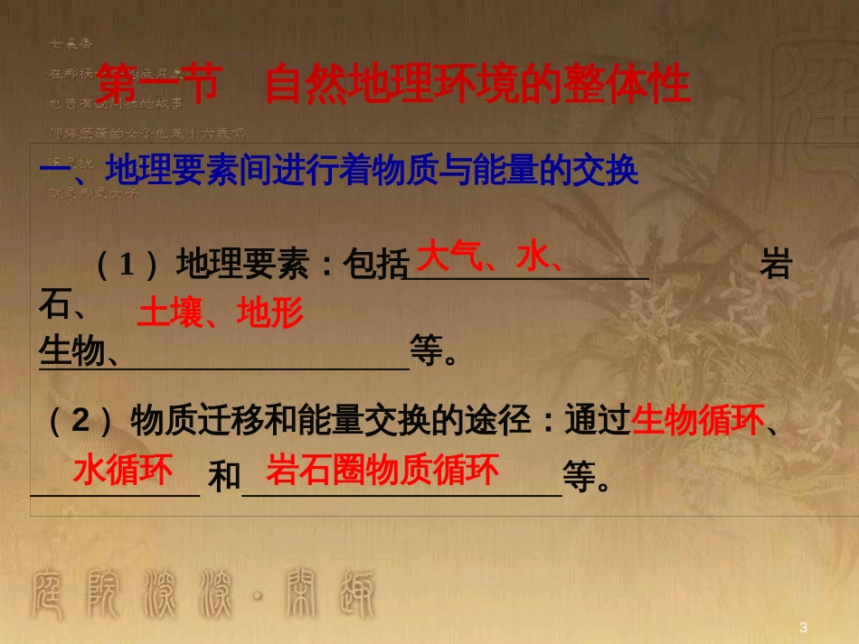 高中地理 复习纲要课件 新人教版必修1 (16)_第3页
