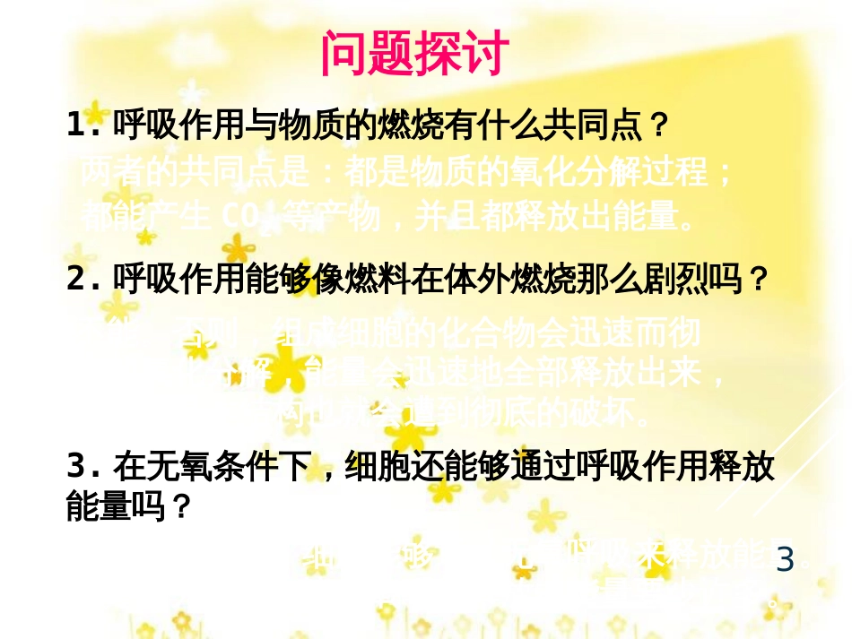 高中生物 ATP的主要来源—细胞呼课件 新人教版必修1_第3页