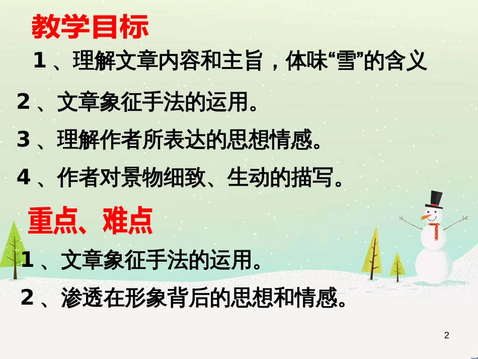 八年级语文下册 6《雪》课件 新人教版_第2页