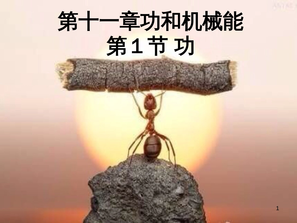 八年级物理下册 11.1 功课件4 （新版）新人教版_第1页
