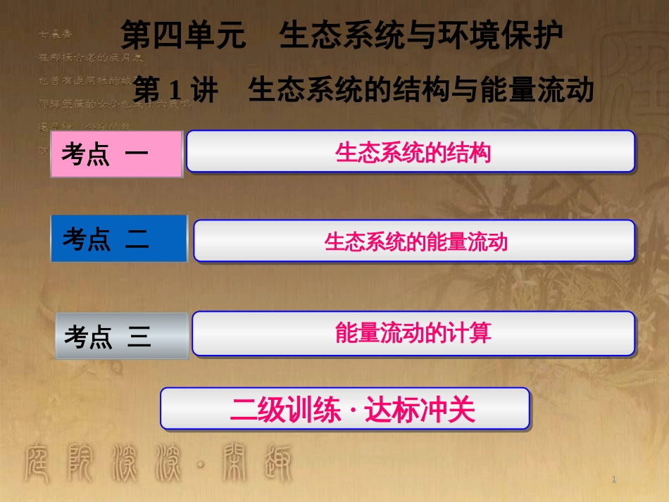 高考生物一轮复习 第二单元 基因的本质与表达 第1讲 DNA是主要的遗传物质课件（必修2） (29)_第1页