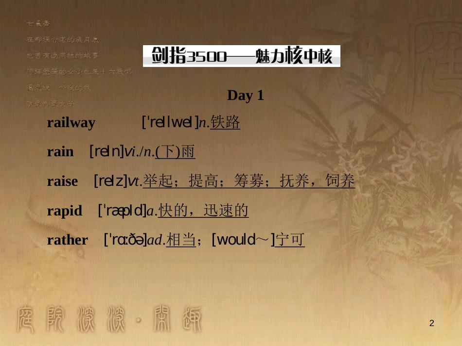 高考英语一轮复习 Module 1 Basketball课件 外研版选修7 (1)_第2页