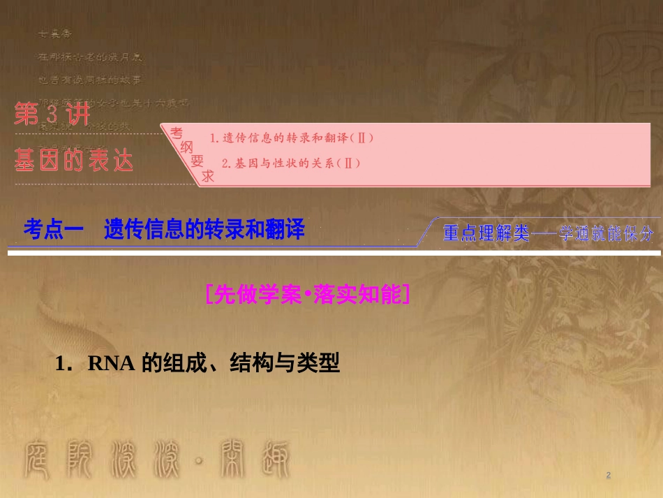 高考生物一轮复习 第二单元 基因的本质与表达 第1讲 DNA是主要的遗传物质课件（必修2） (44)_第2页