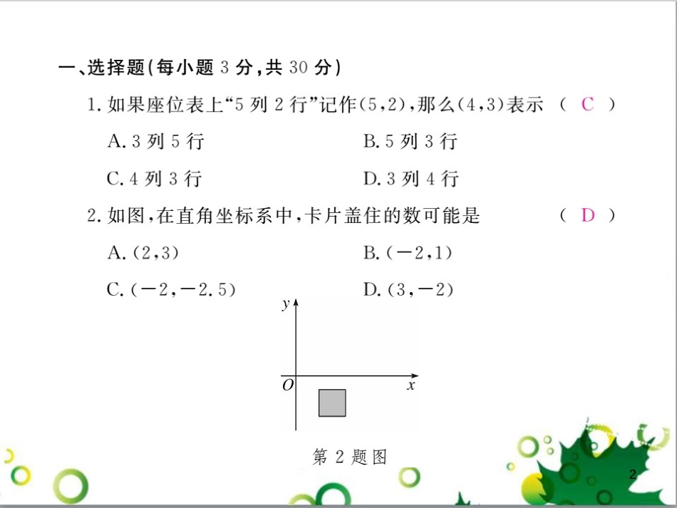 八年级英语上册 Module 12 Help主题写作课件 （新版）外研版 (40)_第2页