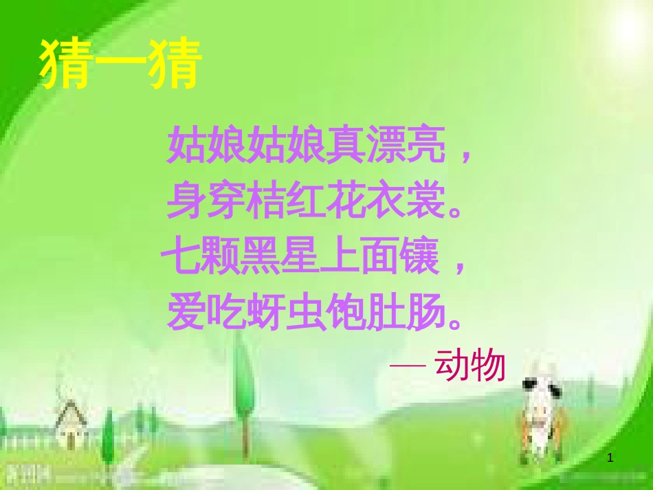 八年级生物下册 13.1 生物的分类课件1 北京版 (33)_第1页