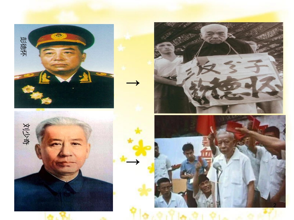 八年级历史下册 第二学习主题 社会主义道路的探索 第6课《十年“文化大革命”的内乱》课件1 川教版_第2页