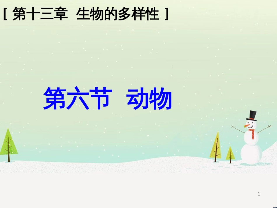 八年级生物下册 13.1 生物的分类课件1 北京版 (1297)_第1页
