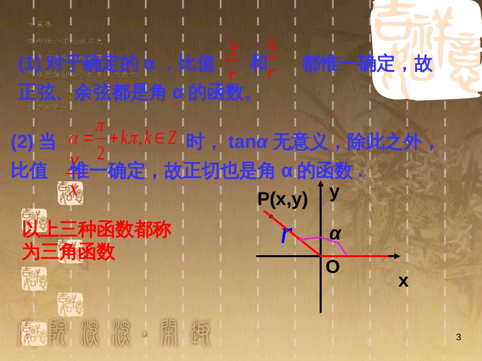 高中数学 第一章 三角函数习题课件2 苏教版必修4 (177)_第3页