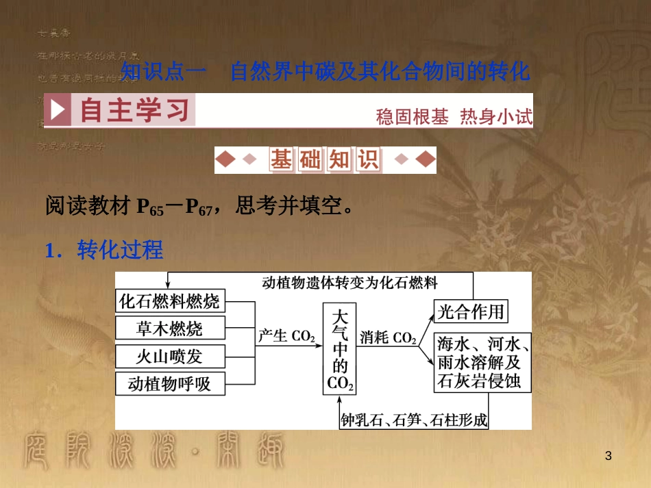 高考语文总复习 第1单元 现代新诗 1 沁园春长沙课件 新人教版必修1 (747)_第3页