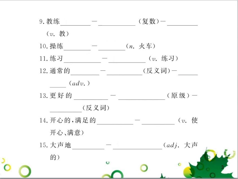 八年级英语上册 Module 12 Help主题写作课件 （新版）外研版 (522)_第3页