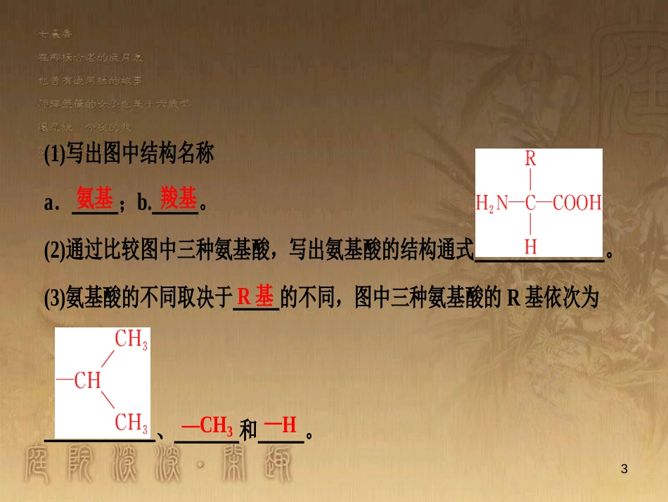 高考生物一轮复习 第八单元 生命活动的调节 第二讲 通过神经系统的调节课件 新人教版 (76)_第3页