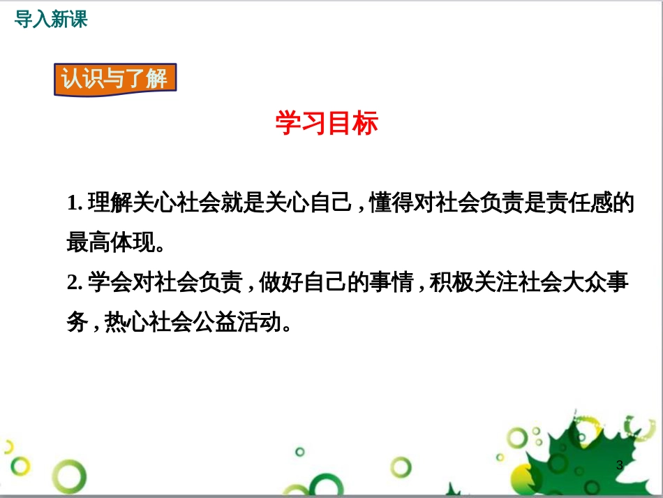 八年级政治上册 第四单元 做负责任的公民 第三节 对社会负责教学课件 湘教版_第3页