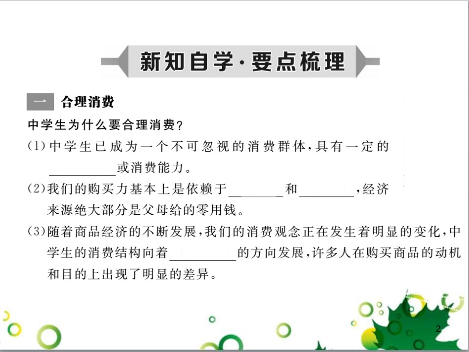 八年级政治上册 第三单元 关注经济生活 第三节 做理智的消费者课件 湘教版_第2页