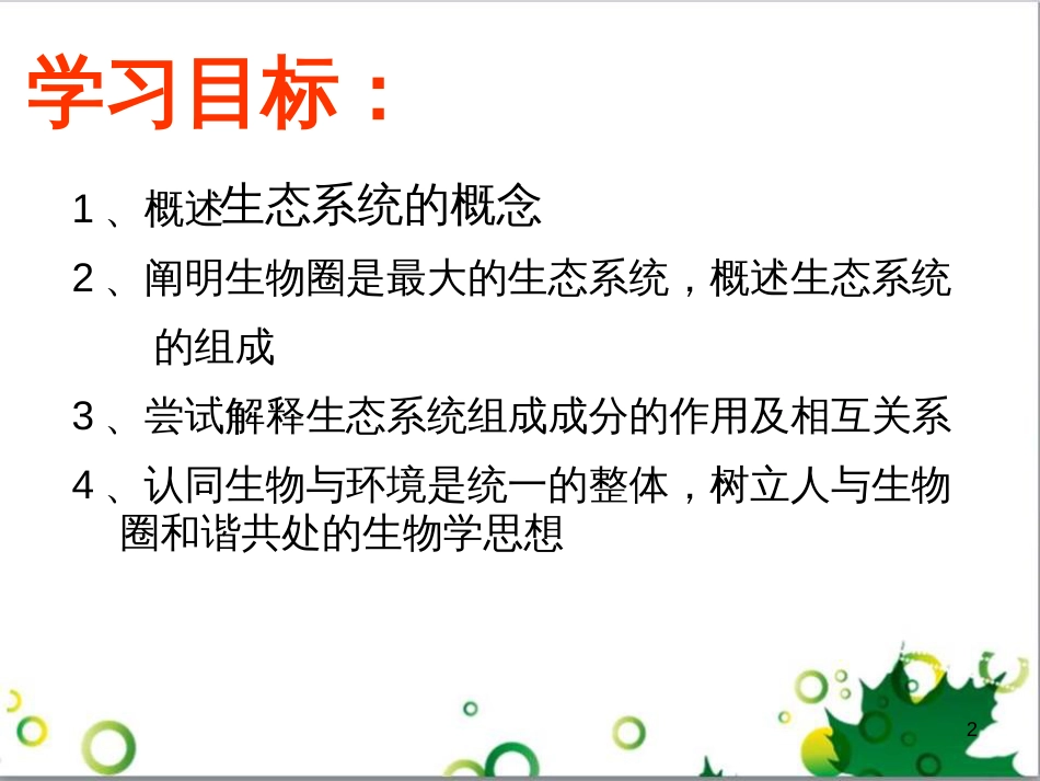 八年级生物下册 8.2.1 生态系统的组成课件 济南版_第2页