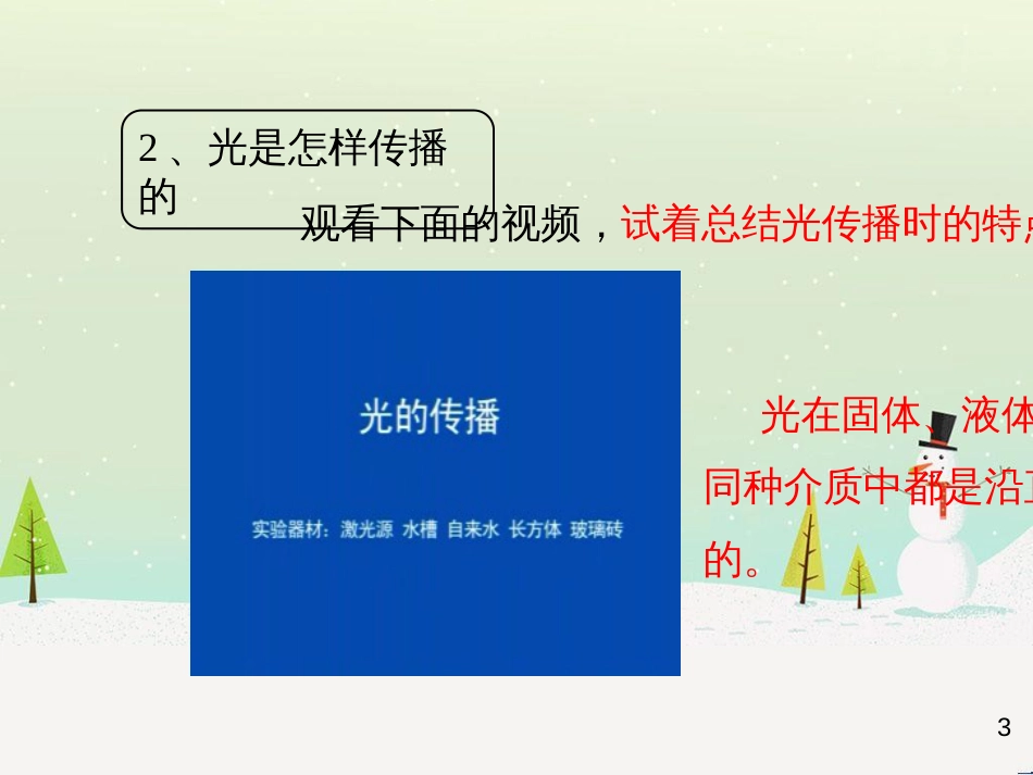 八年级物理上册 3.1《光世界巡行》第一课时新知预习课件 （新版）粤教沪版_第3页