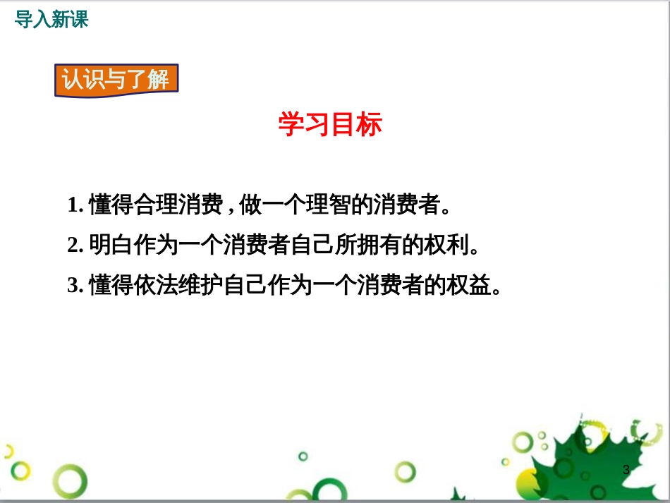 八年级政治上册 第三单元 关注经济生活 第三节 做理智的消费者教学课件 湘教版_第3页