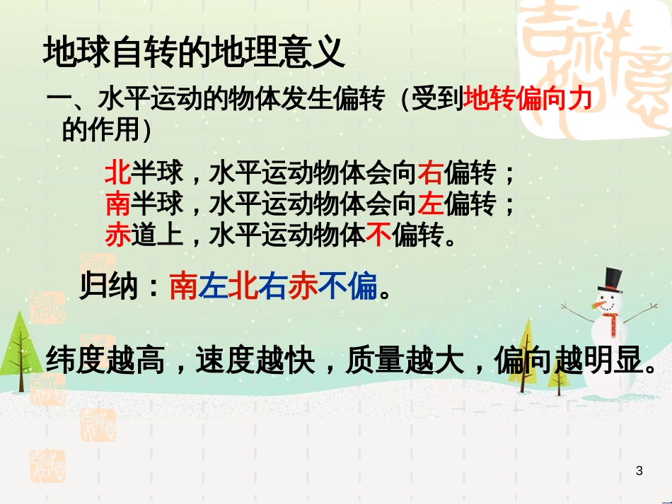 高中地理 地球的运动——2自转课件 新人教版必修1 (43)_第3页