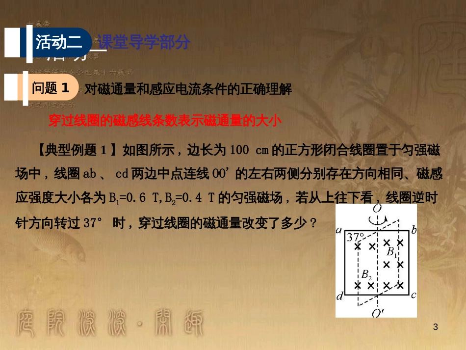 高考物理一轮复习 第二章《交变电流》（第1课时）交变电流的产生和描述课件 新人教版选修3-2 (6)_第3页