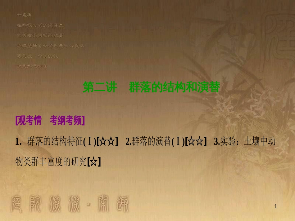 高考生物一轮复习 第八单元 生命活动的调节 第二讲 通过神经系统的调节课件 新人教版 (118)_第1页