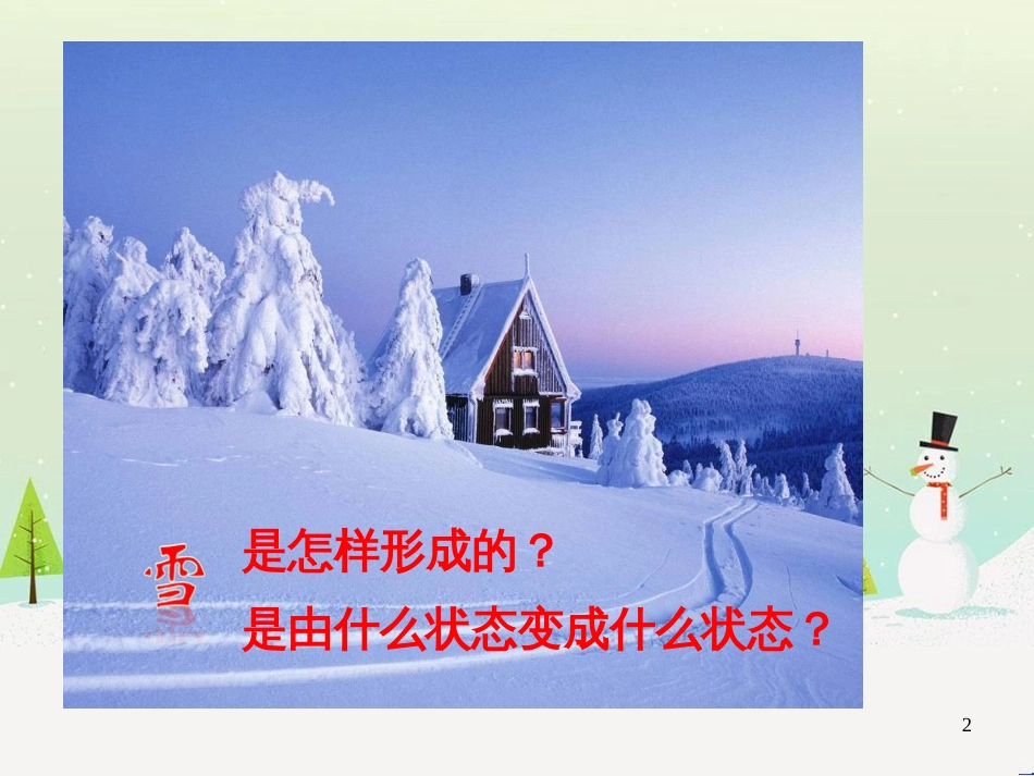 八年级物理上册 第一章 第四节《升华和凝华》课件 （新版）北师大版_第2页