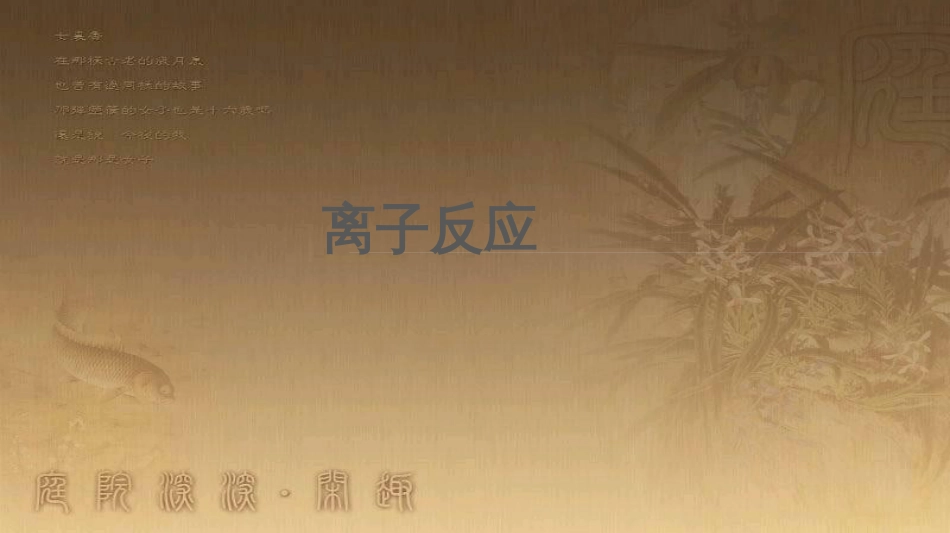 高三化学二轮复习 复习课件离子反应32课件 (1)_第1页