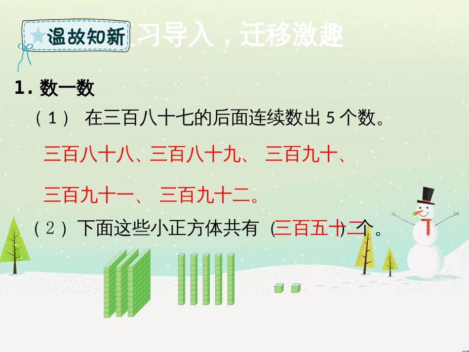 二年级数学下册 第7章 万以内数的认识 2 数的组成、读数、写数和多角度认识1000课件 新人教版_第2页