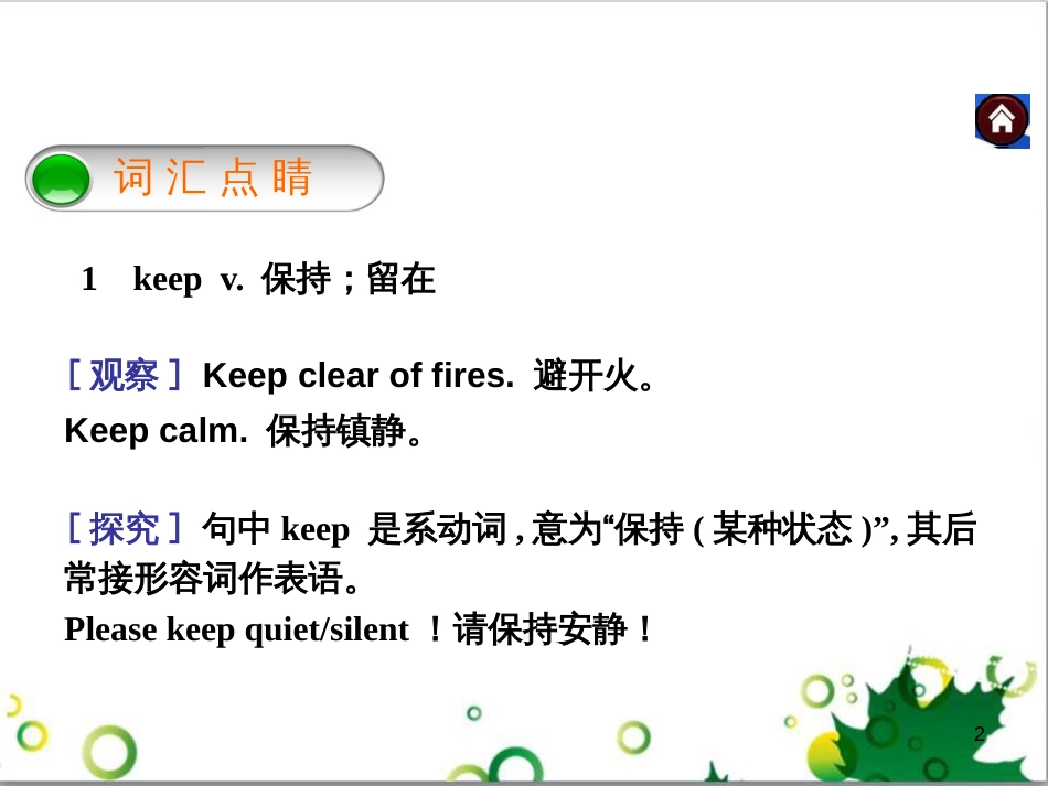 八年级英语上册 Module 12 Help主题写作课件 （新版）外研版 (656)_第2页