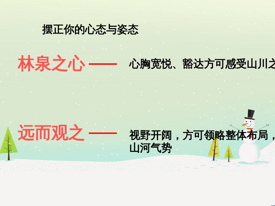 八年级美术上册 第三单元 情与意的交融 第5课《情景交融的山水画》课件1 岭南版_第3页