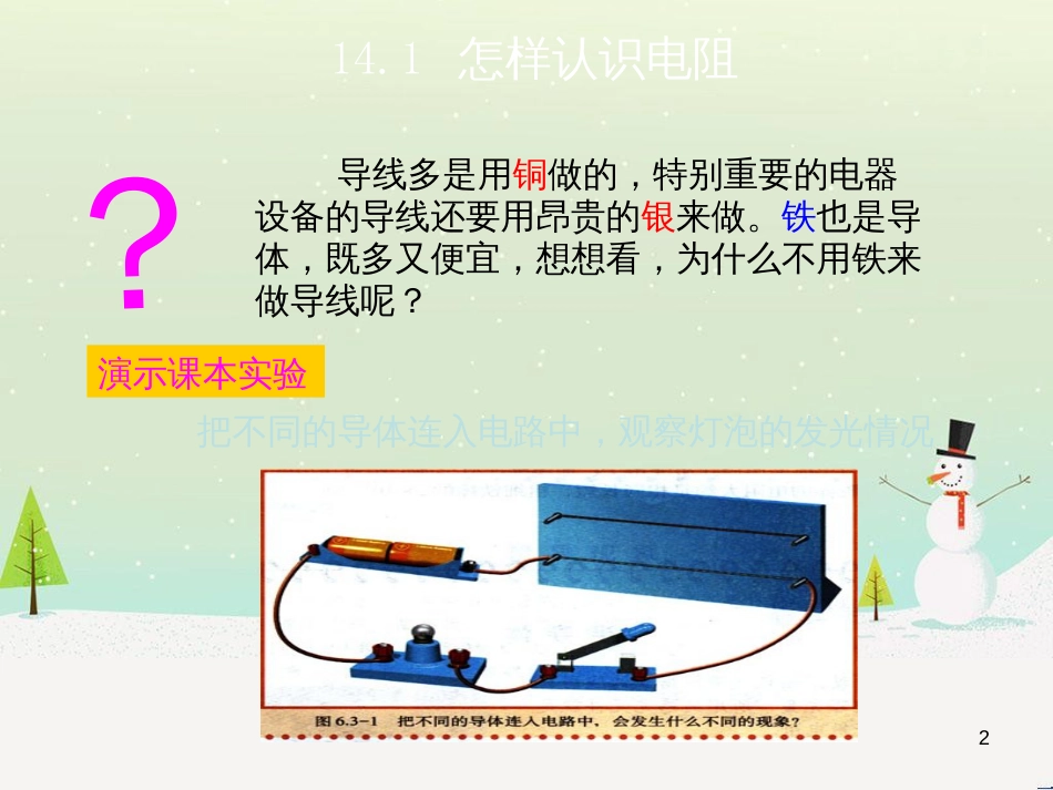 skwAAA九年级物理上册 14.1怎样认识电阻课件 （新版）粤教沪版_第2页