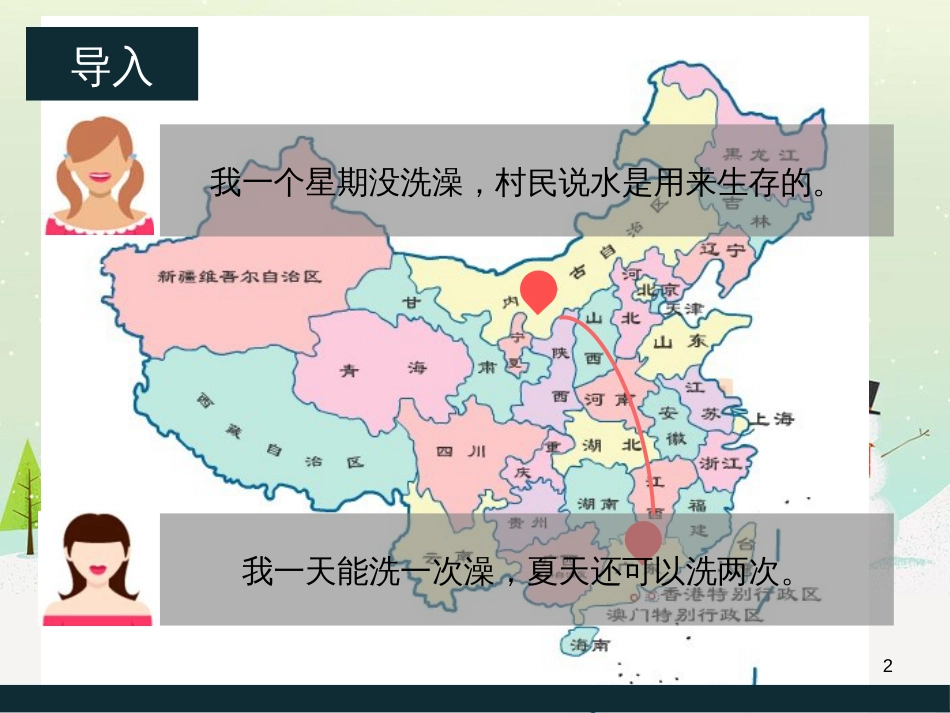 八年级地理上册 3.3《中国的水资源》课件3 （新版）湘教版_第2页