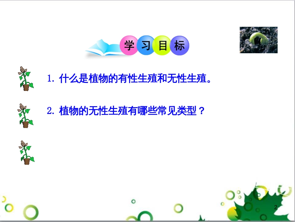 八年级生物下册 7.1.1 植物的生殖课件2 （新版）新人教版_第2页