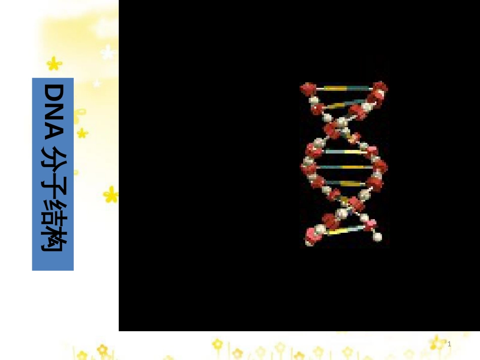 高中生物 第三章 基因的本质 3.2.2 DNA分子的结构教学课件 新人教版必修2_第1页