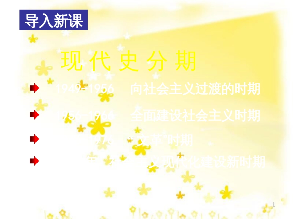 八年级历史下册 第四单元 第15课《伟大的历史转折》课件2 冀教版_第1页