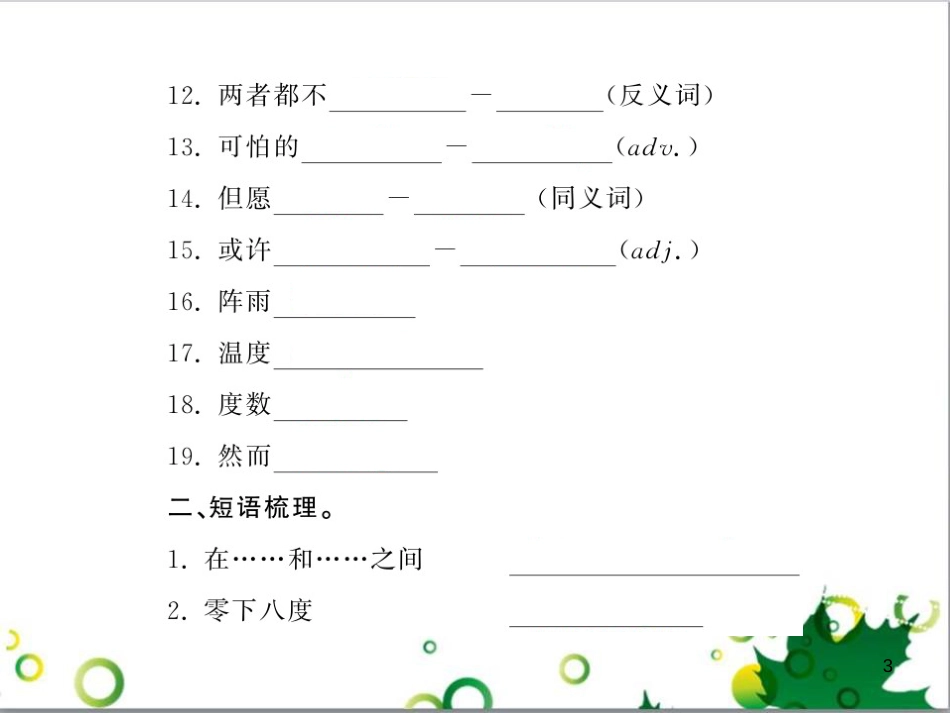 八年级英语上册 Module 12 Help主题写作课件 （新版）外研版 (623)_第3页