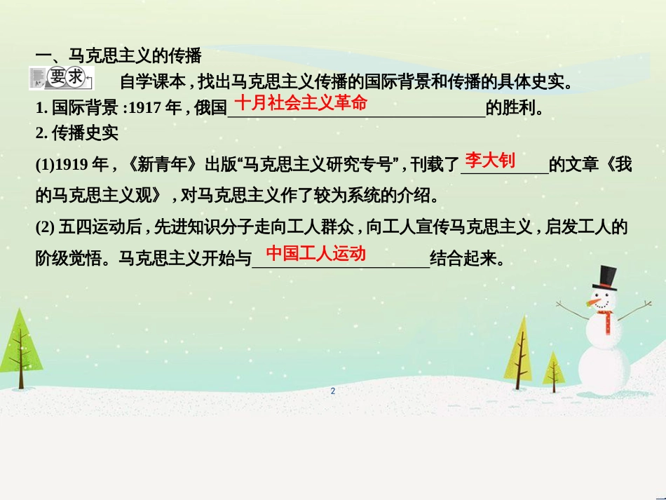 八年级历史上册《第四单元 新民主主义革命的开始》第14课 中国共产党诞生课件 新人教版_第2页