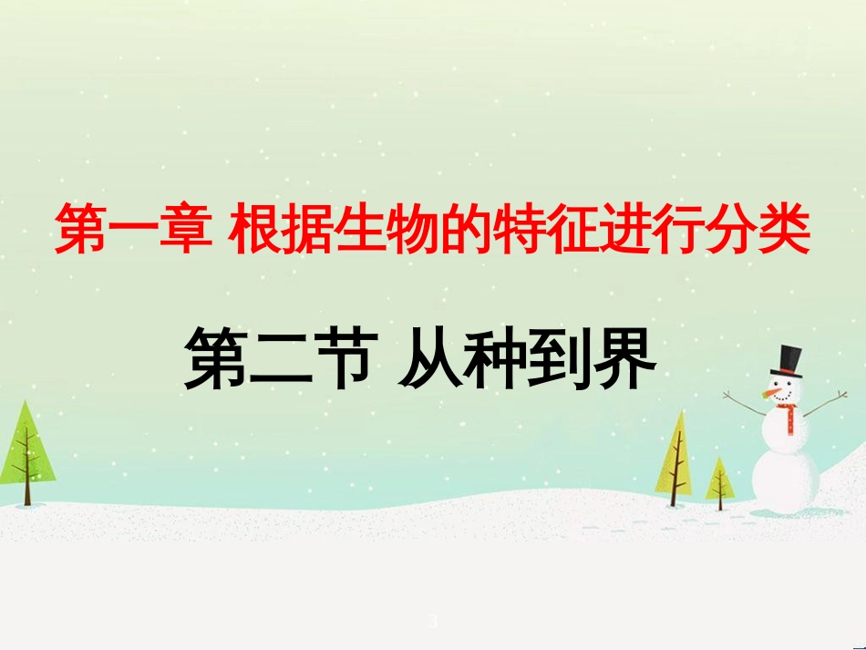 八年级生物上册 6.1.2《从种到界》课件1 （新版）新人教版_第3页