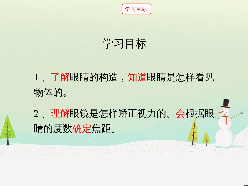 八年级物理上册 3.7《眼睛与光学仪器》第一课时课件 （新版）粤教沪版_第3页
