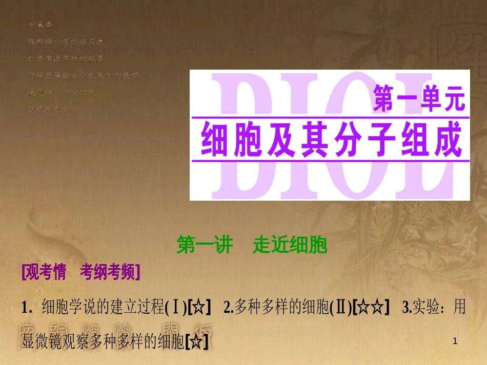 高考生物一轮复习 第八单元 生命活动的调节 第二讲 通过神经系统的调节课件 新人教版 (74)_第1页