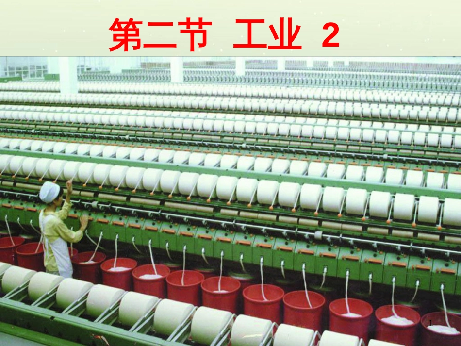 八年级地理上册 4.2 工业课件2 (新版)湘教版_第1页