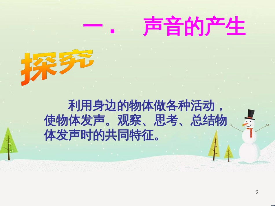 八年级物理上册 1.5《声音的产生和传播》课件 北京课改版_第2页