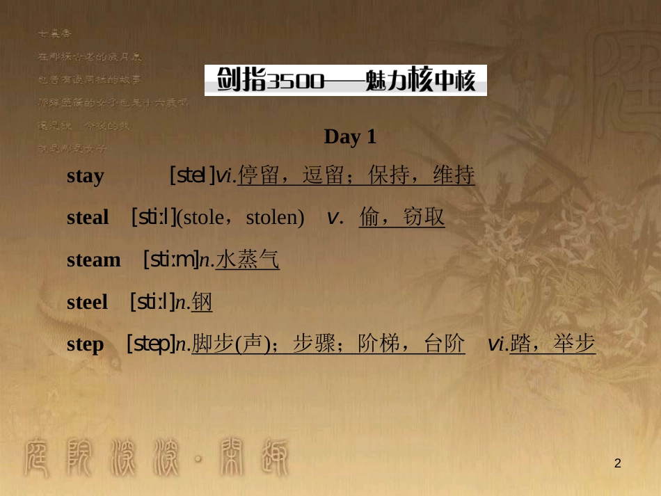 高考英语一轮复习 Module 1 Basketball课件 外研版选修7 (60)_第2页
