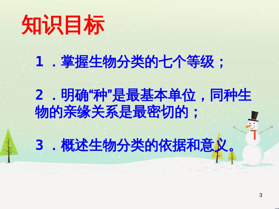 八年级生物上册 6.1.2《从种到界》课件5 （新版）新人教版_第3页