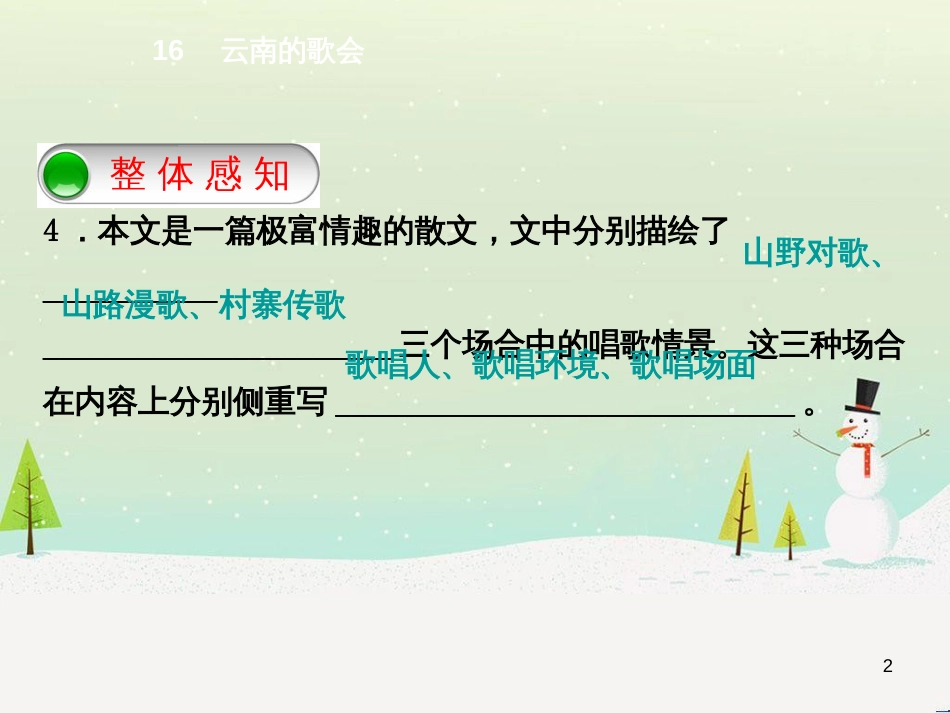 八年级语文下册 第二单元 6《雪》课件 （新版）新人教版 (16)_第2页