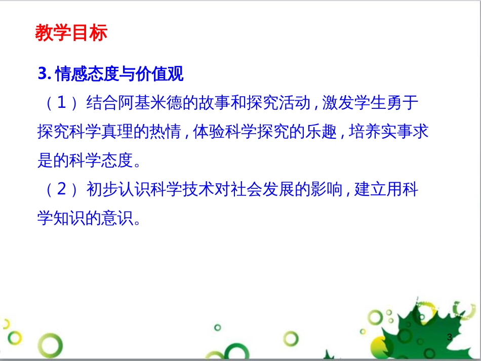 八年级物理下册 10.3 科学探究 浮力的大小课件 教科版_第3页