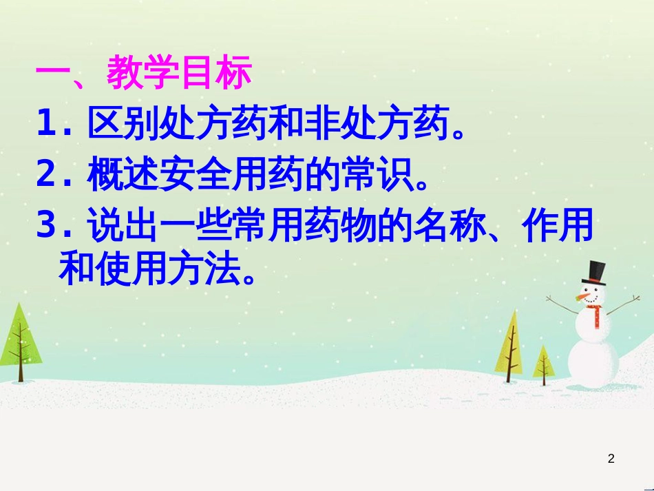八年级生物下册 第八单元 第二章 用药和急救课件 新人教版_第2页