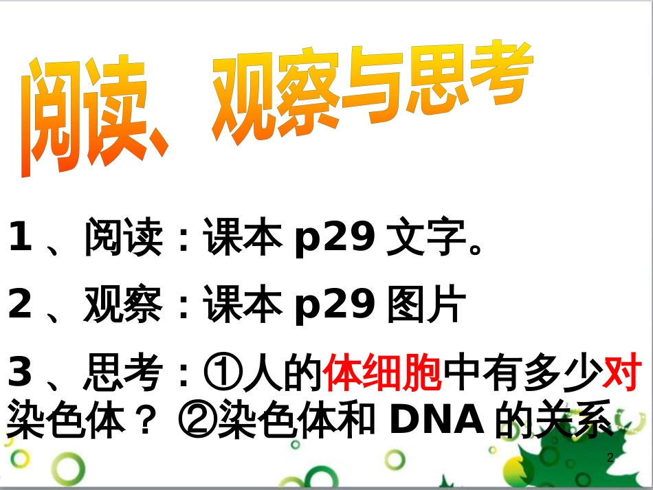 八年级生物下册 第七单元 第二章 第二节 基因在亲子代间的传递课件 （新版）新人教版_第2页