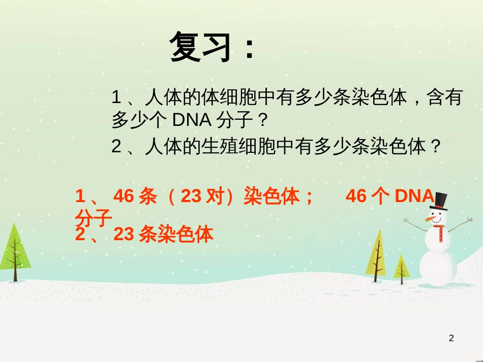 八年级生物下册 第七单元 第二章 第四节 人的性别遗传课件（3）（新版）新人教版_第2页