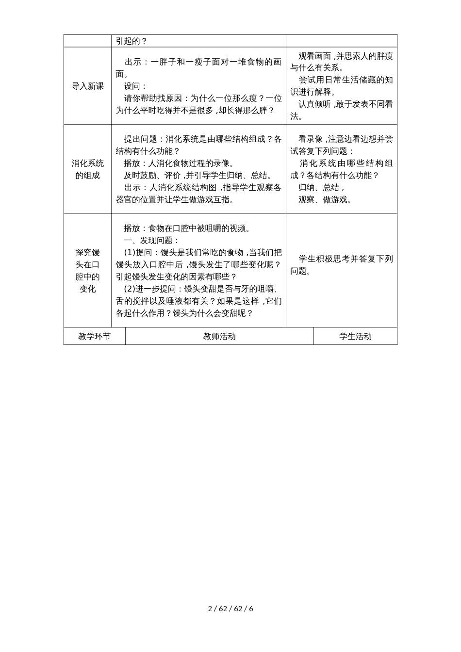 第1课时　食物的消化_第2页